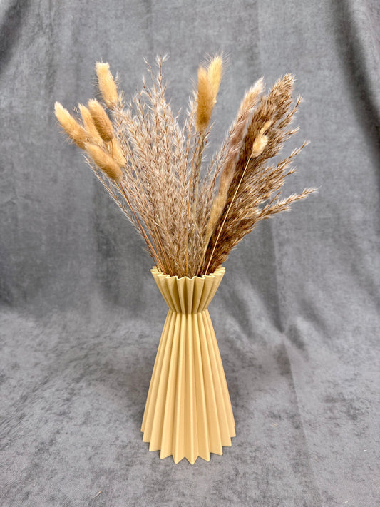 Linea Bordázott Váza 20 cm - PLA Műanyag