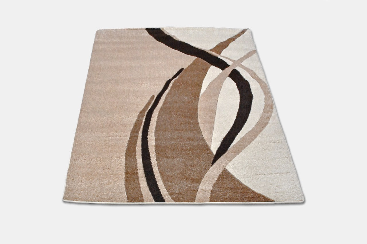 Margaret 361 Beige Szőnyeg 60 x 110 cm Huzziyas Home