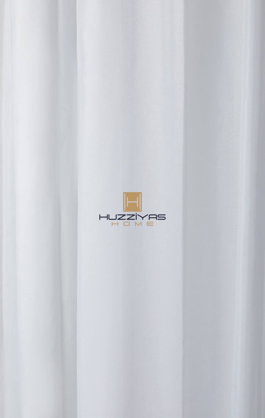 Szürke Voile Kész Függöny 300x250 cm Huzziyas Home
