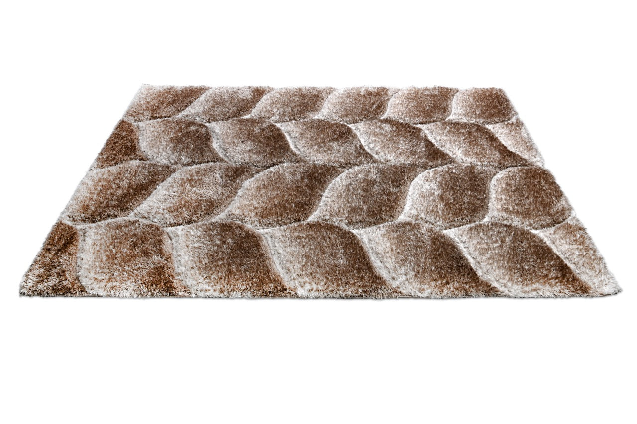 California 3D Búza szemes Vizon - Brown Szőnyeg 60 x 110 cm Huzziyas Home