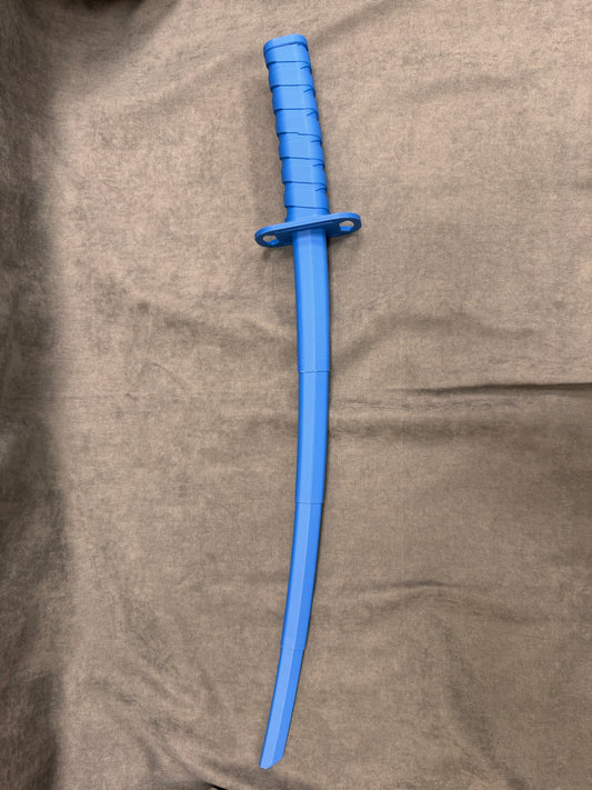 Kék Modern Katana - látványos dísz- és szerepjáték kard - PLA Műanyag