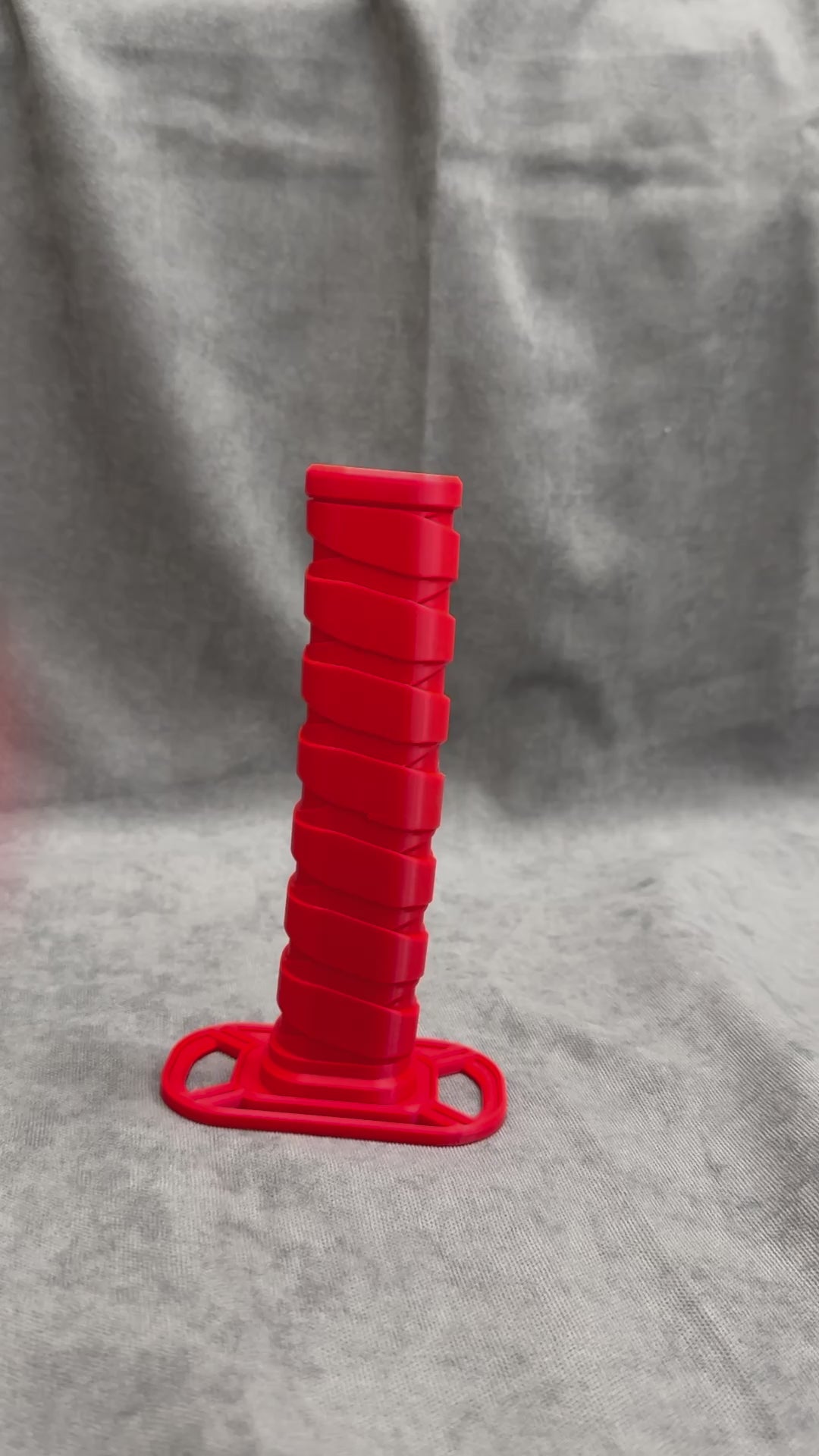 Piros Modern Katana - látványos dísz- és szerepjáték kard - PLA Műanyag